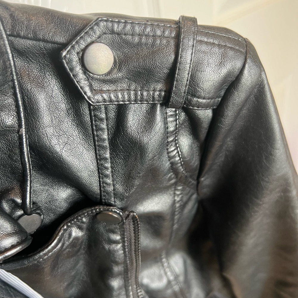 Anthropologie Vegan Leather Jacket - Picture 8 of 10